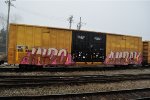 KCS 112450  60-9 ft Double Door Excess Height Boxcar (side A)